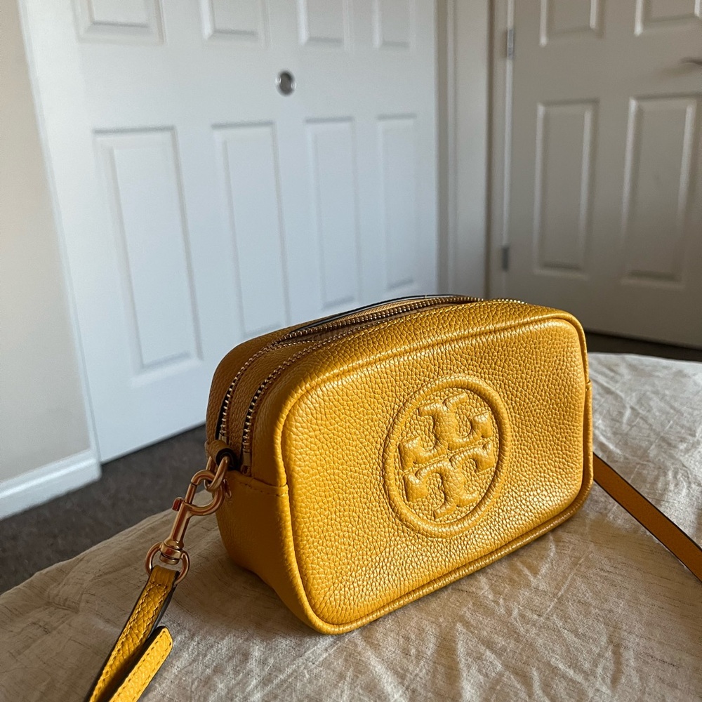 Tory Burch Yellow Crossbody Bag